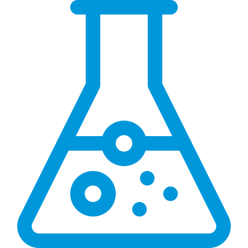 Pictogramă chimie pentru peptide de cercetare Peptide.ro